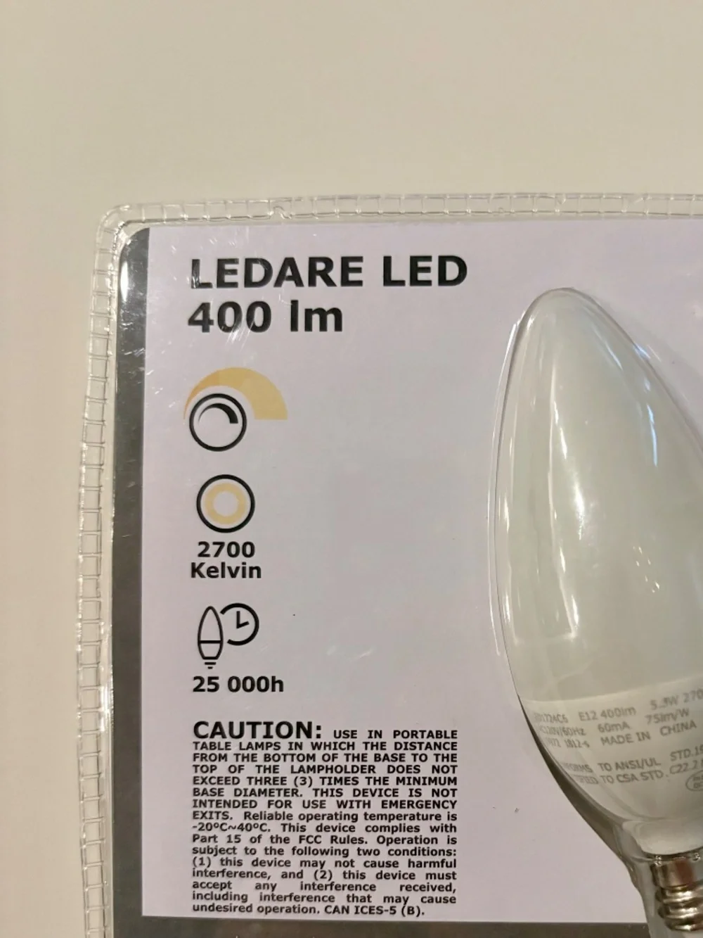 LED light bulbs - Picture 2 of 5